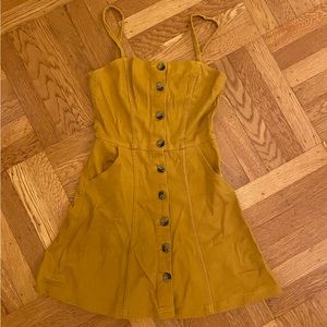 Yellow h&M dress